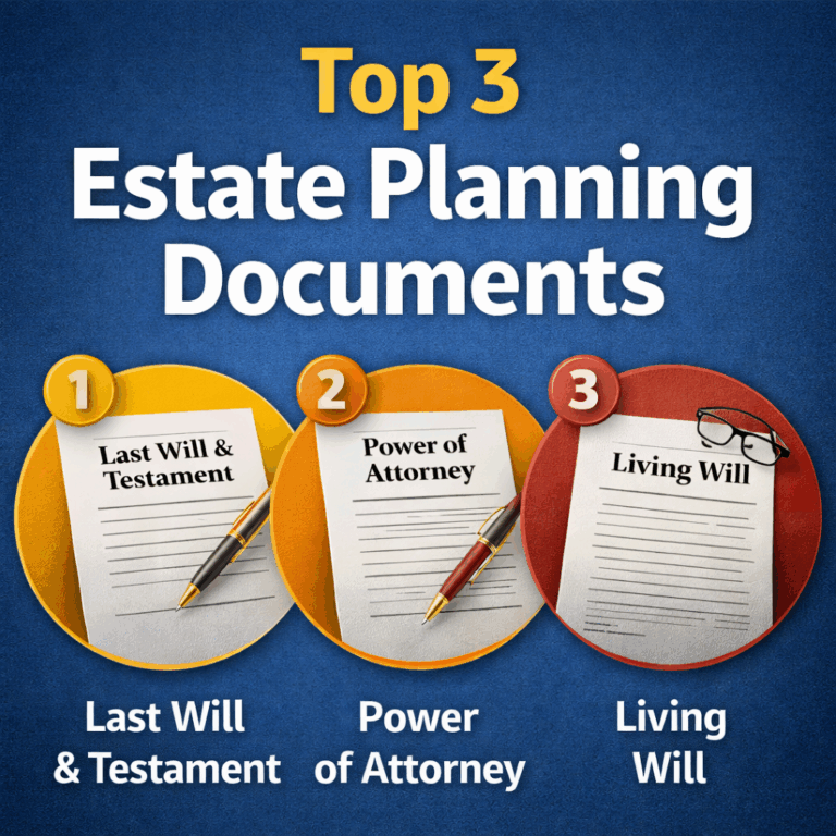 Top 3 Estate Planning Documents